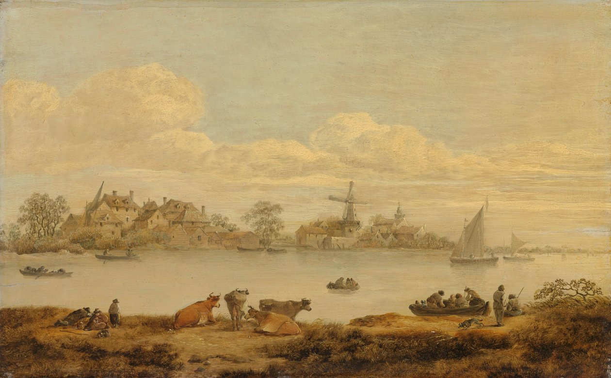 View of a River by Anonymous