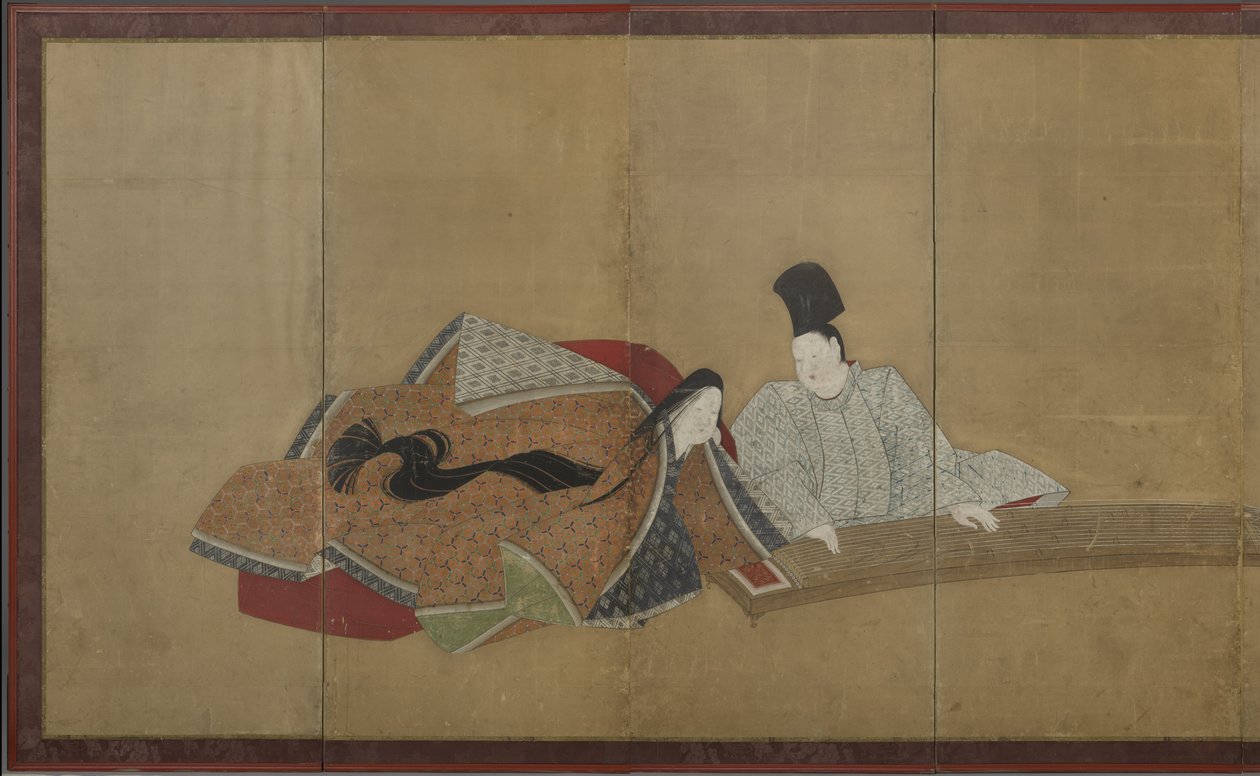 Six-Part Screen by Anonymous