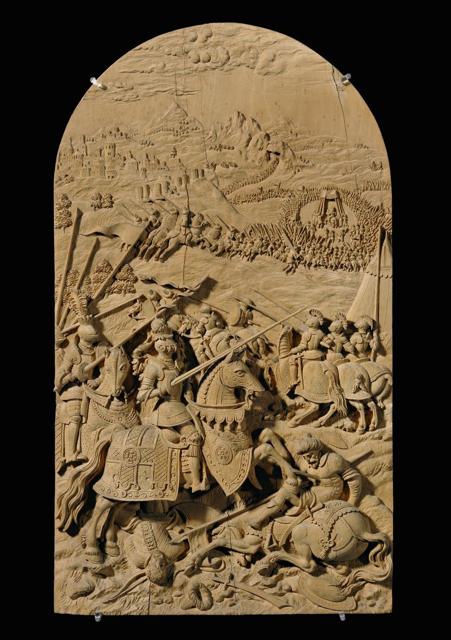Eight Carved Reliefs, Cherry by Anonymous Anonymous
