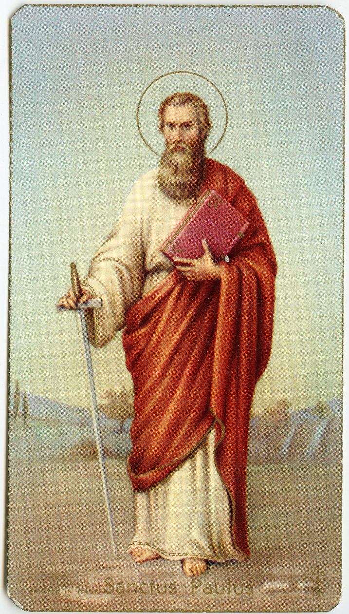 Pious image: Saint Paul of Tarsus by Anonymous Anonymous
