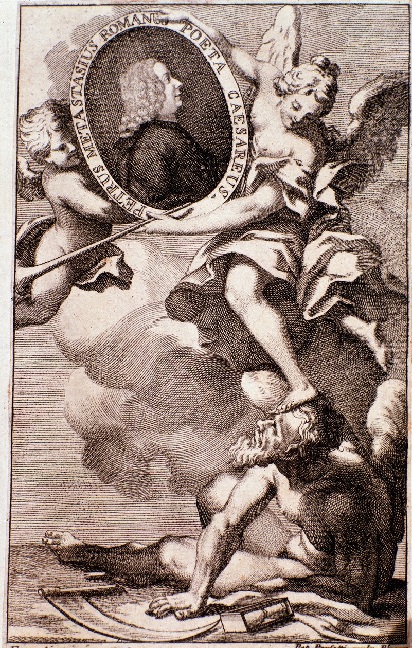 Portrait of Pietro Metastasio by Anonymous Anonymous