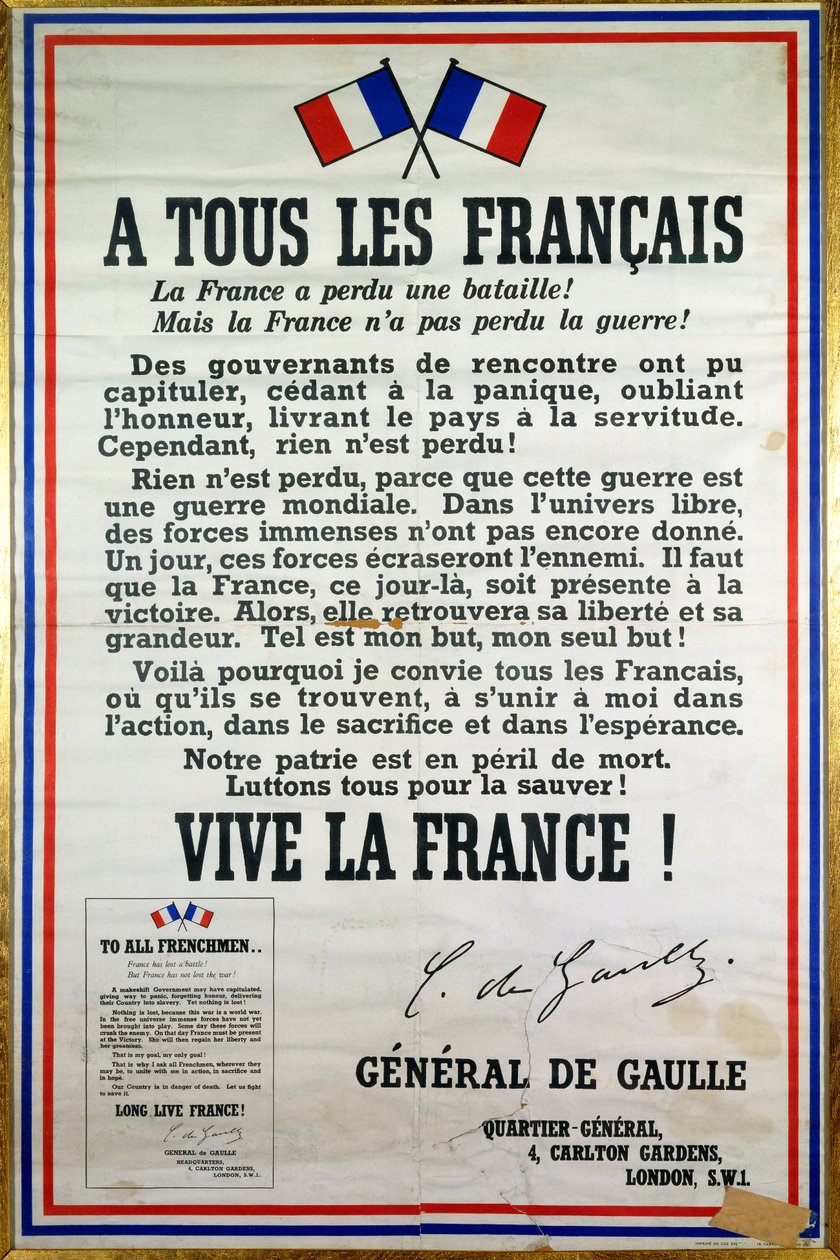 Poster of the Call of June 18 by Anonymous Anonymous
