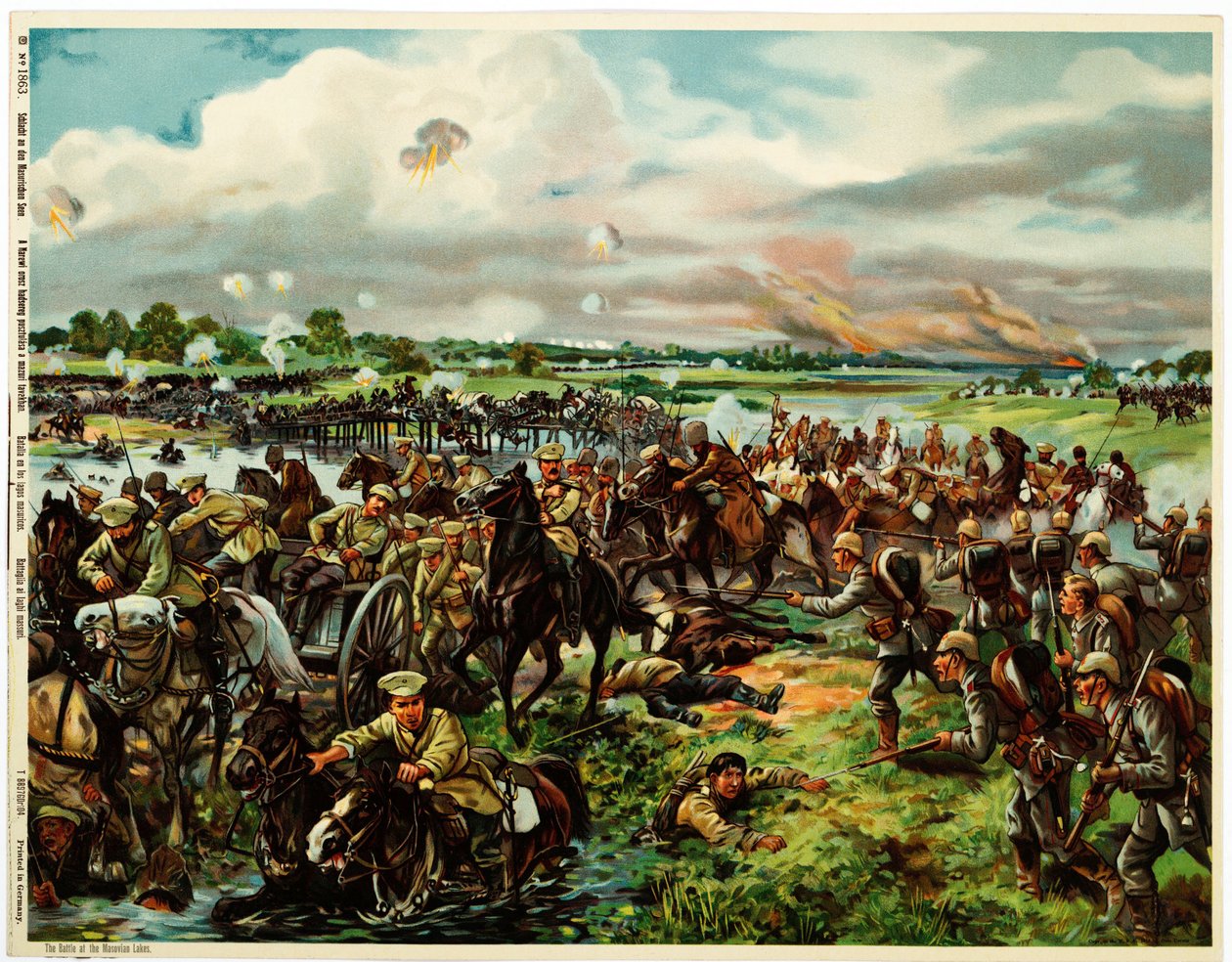 First Battle of the Masurian Lakes by Anonymous Anonymous