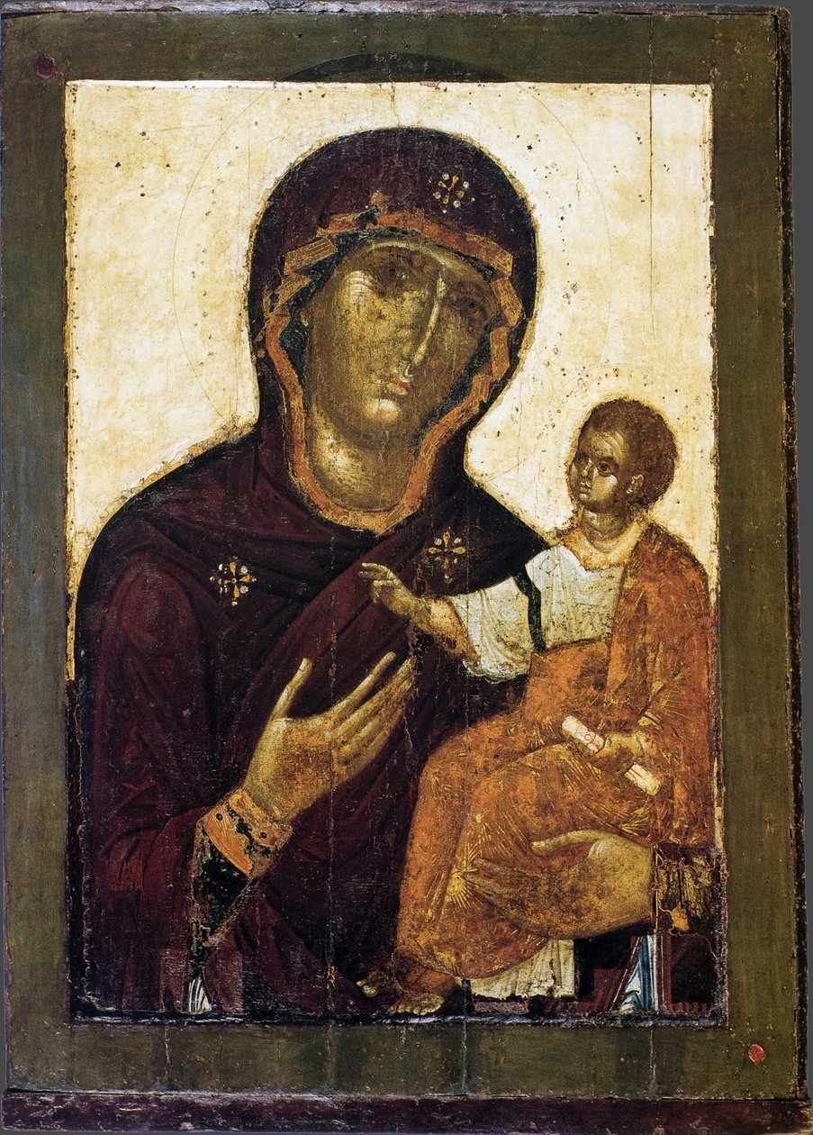 The Virgin Hodegetria by Anonymous Russian icon painter