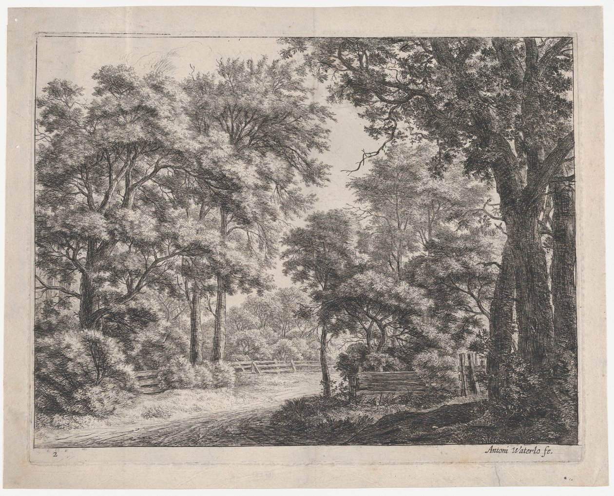 The Trimmed Groves by Anthonie Waterloo