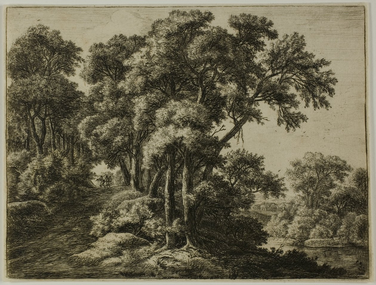 The Wooded Path by Anthonie Waterloo