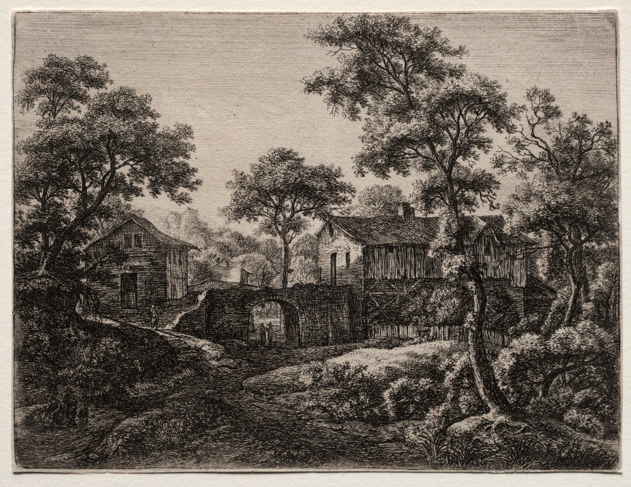 Twelve Landscapes: The Gateway by Anthonie Waterloo