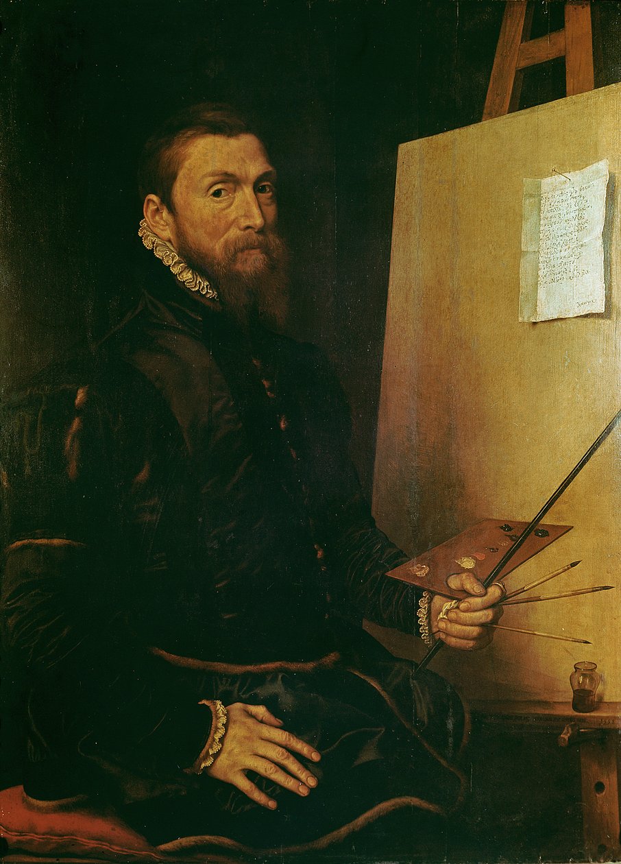 Self Portrait by Anthonis van Dashorst Mor