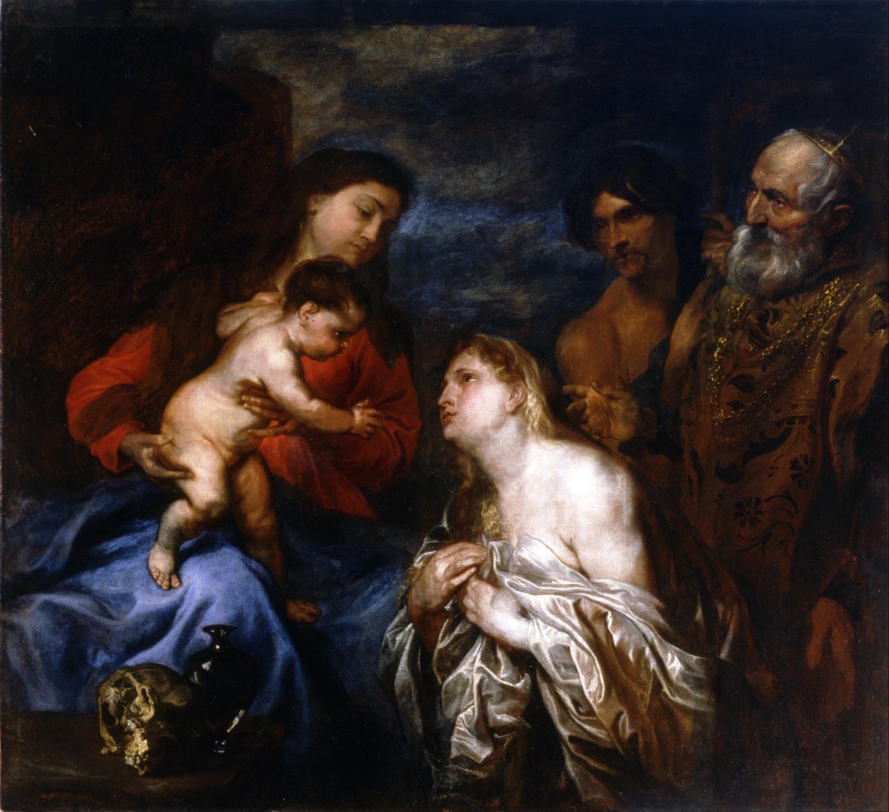 The Virgin and Child with the Repentant Sinners by Anthony van Dyck