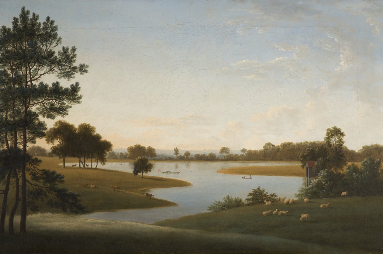 Tabley: The Park and Mere by Anthony Devis