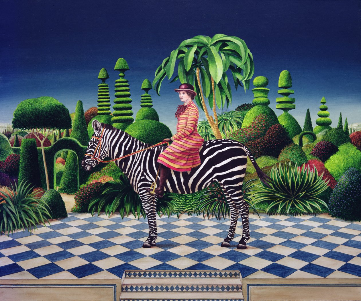 Lady on a Zebra by Anthony Southcombe