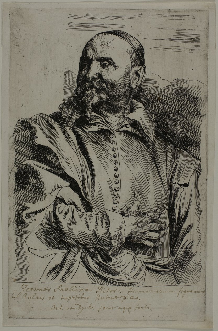 Jan Snellinx by Anthony van Dyck