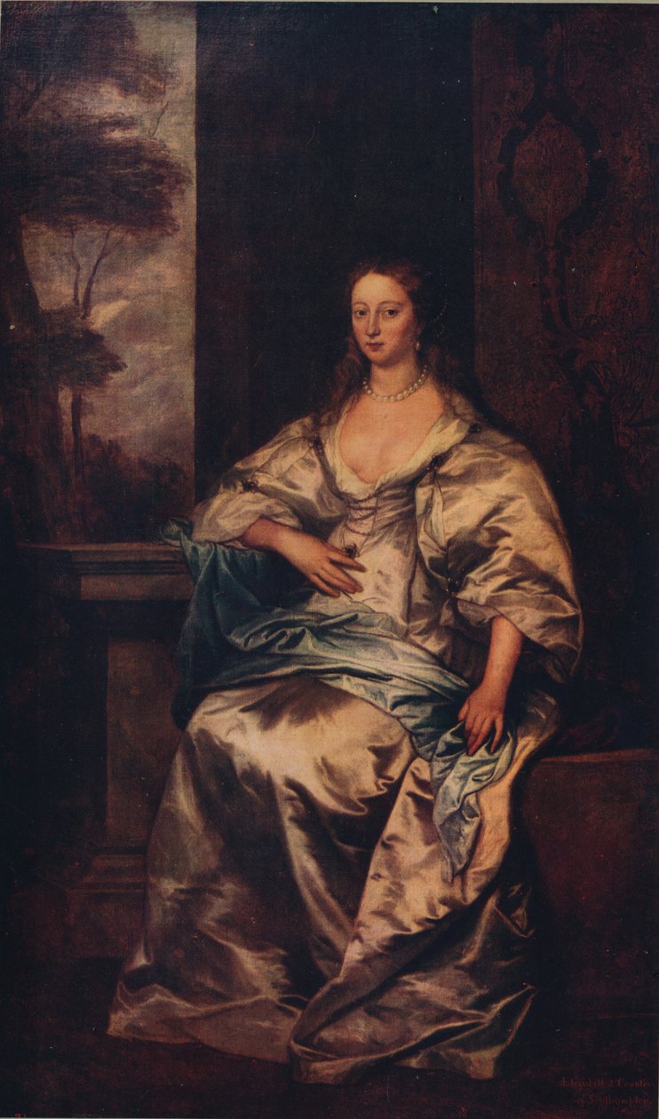 The Countess of Southampton by Anthony van Dyck