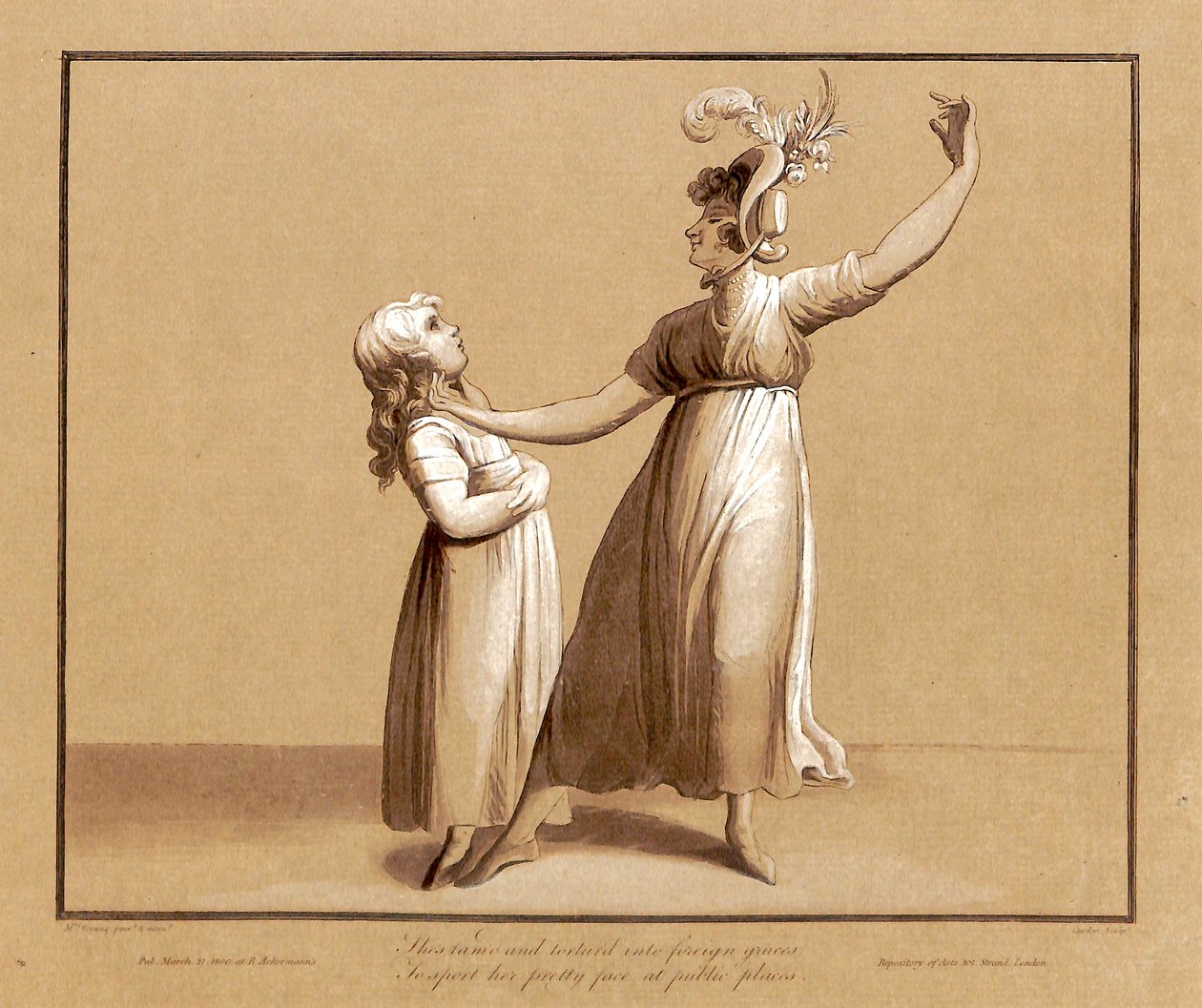 Portrait of Sarah Siddons Declaring a Poem by Samuel Rogers on April 27, 1795 by Antoine Cardon