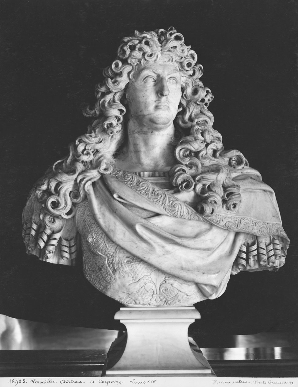 Bust of Louis XIV by Antoine Coysevox