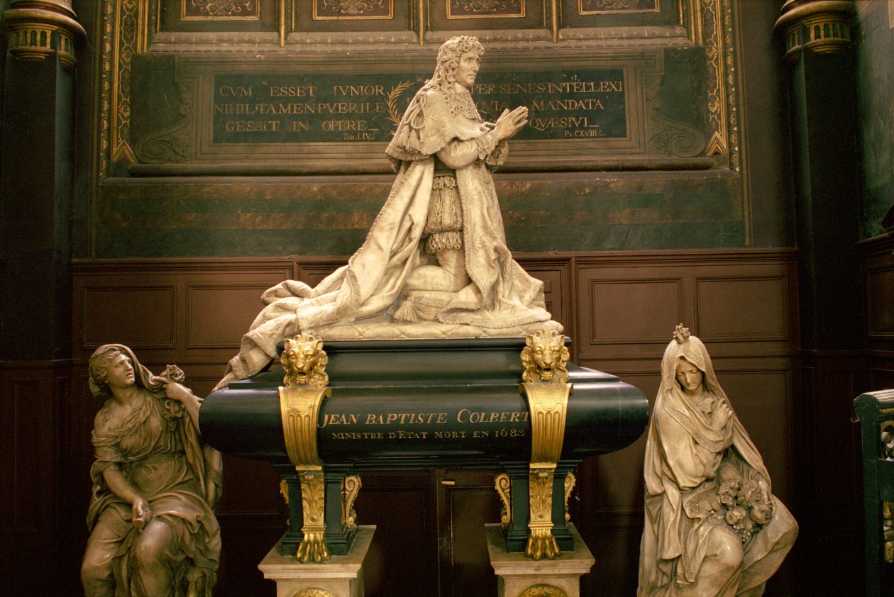 Tomb of Jean-Baptiste Colbert de Torcy, c.1685-87 by Antoine Coysevox