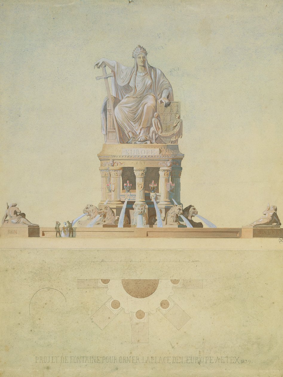 Project for the Monument Destined for the Place de l