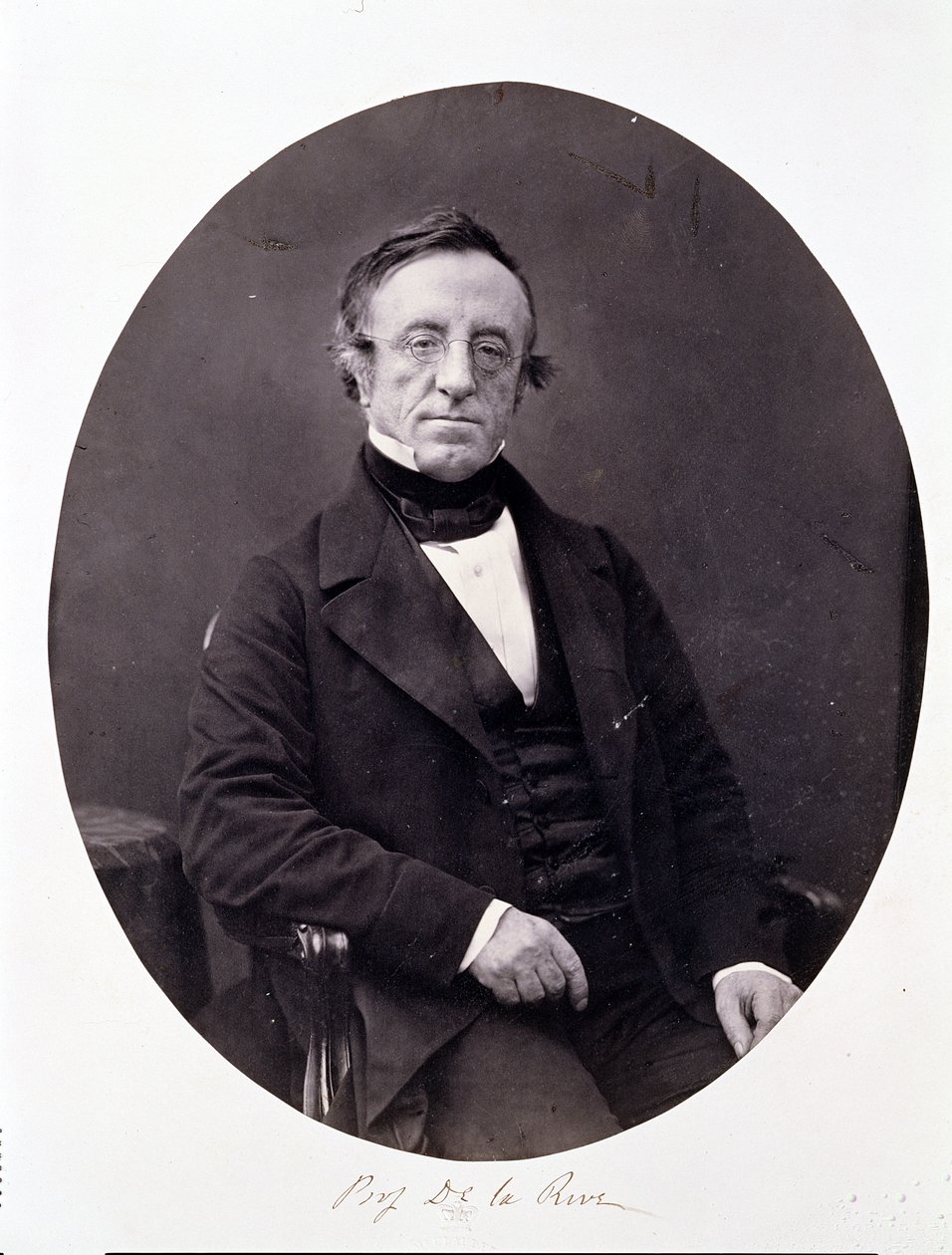 Arthur-Auguste De La Rive (1801-73) by Antoine Francois Jean Claudet