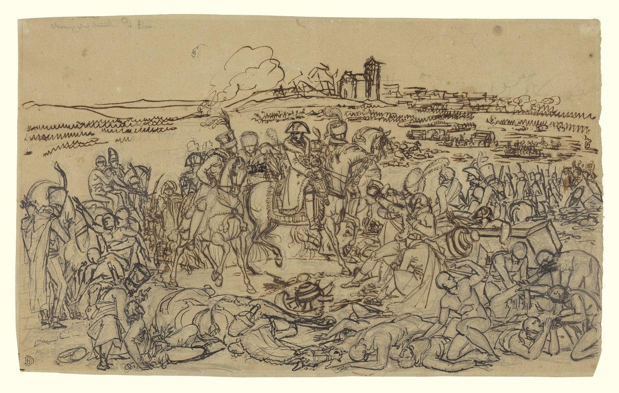 Napoleon at the Battlefield of Eylau by Antoine Jean Gros