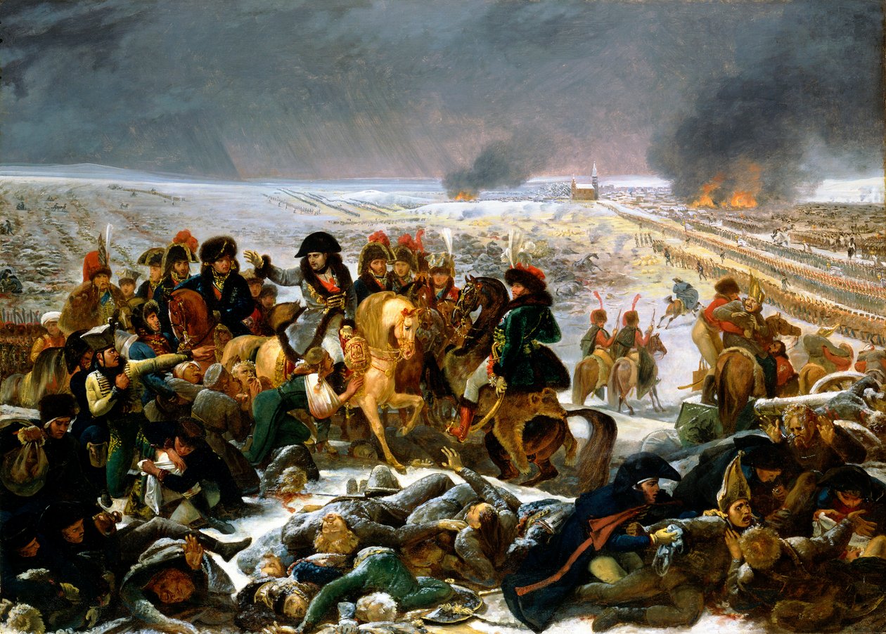 Napoleon on the Battlefield of Eylau by Antoine Jean Gros