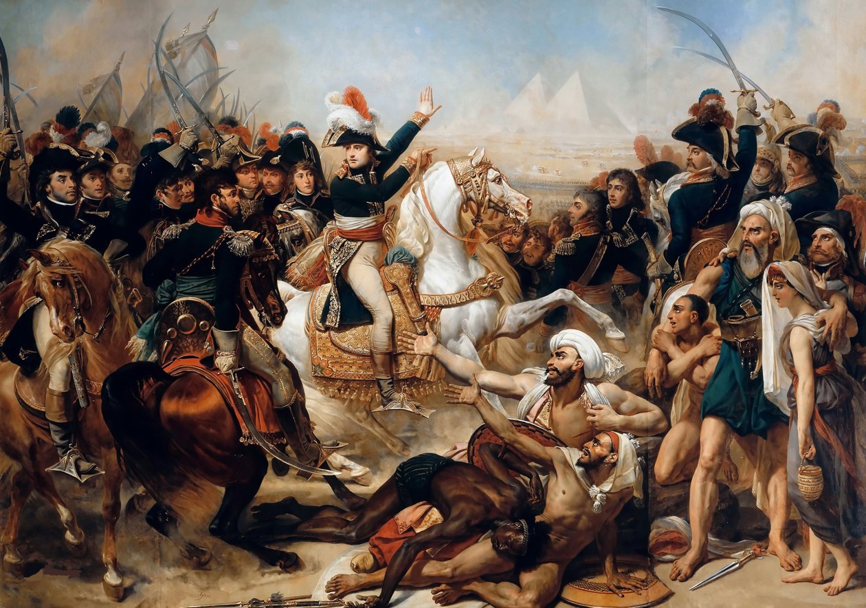 The Battle of the Pyramids by Antoine Jean Gros