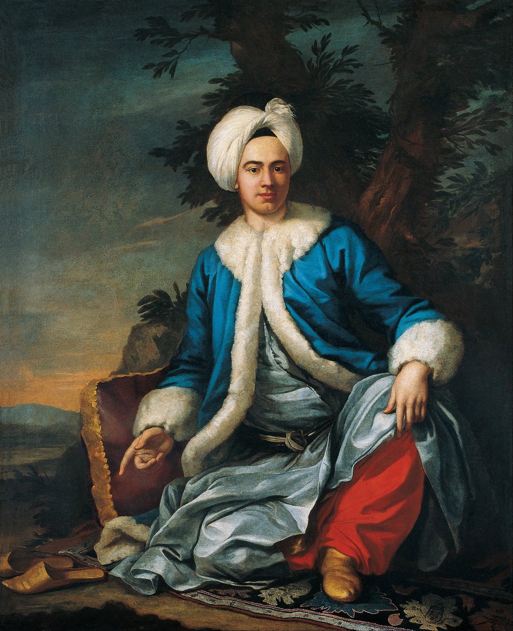 A European in Turkish Costume by Antoine de Favray