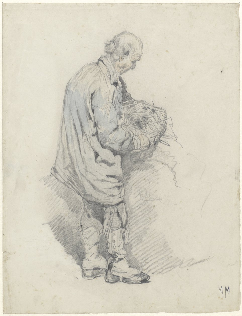 Coachman with a Bundle of Straw by Anton Mauve