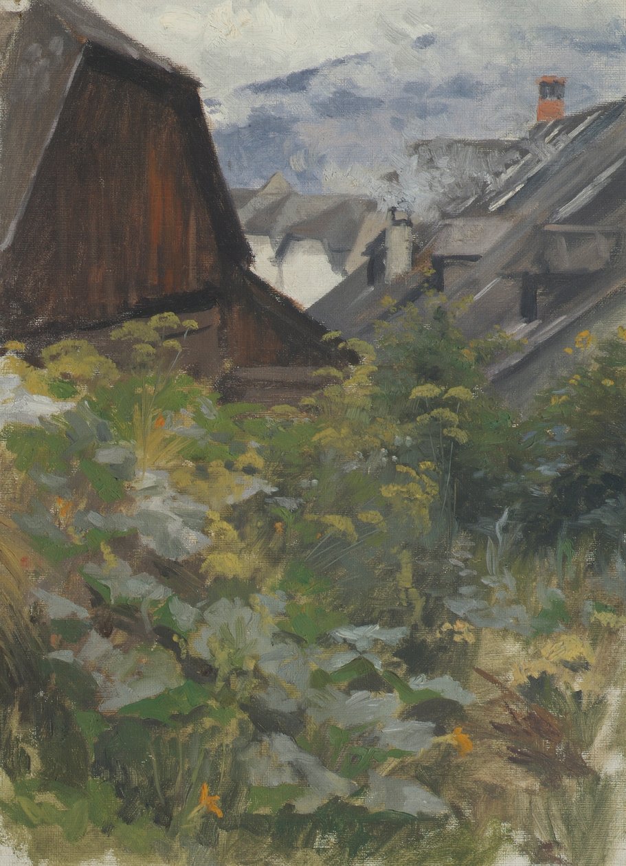 Village Study by Anton Nowak