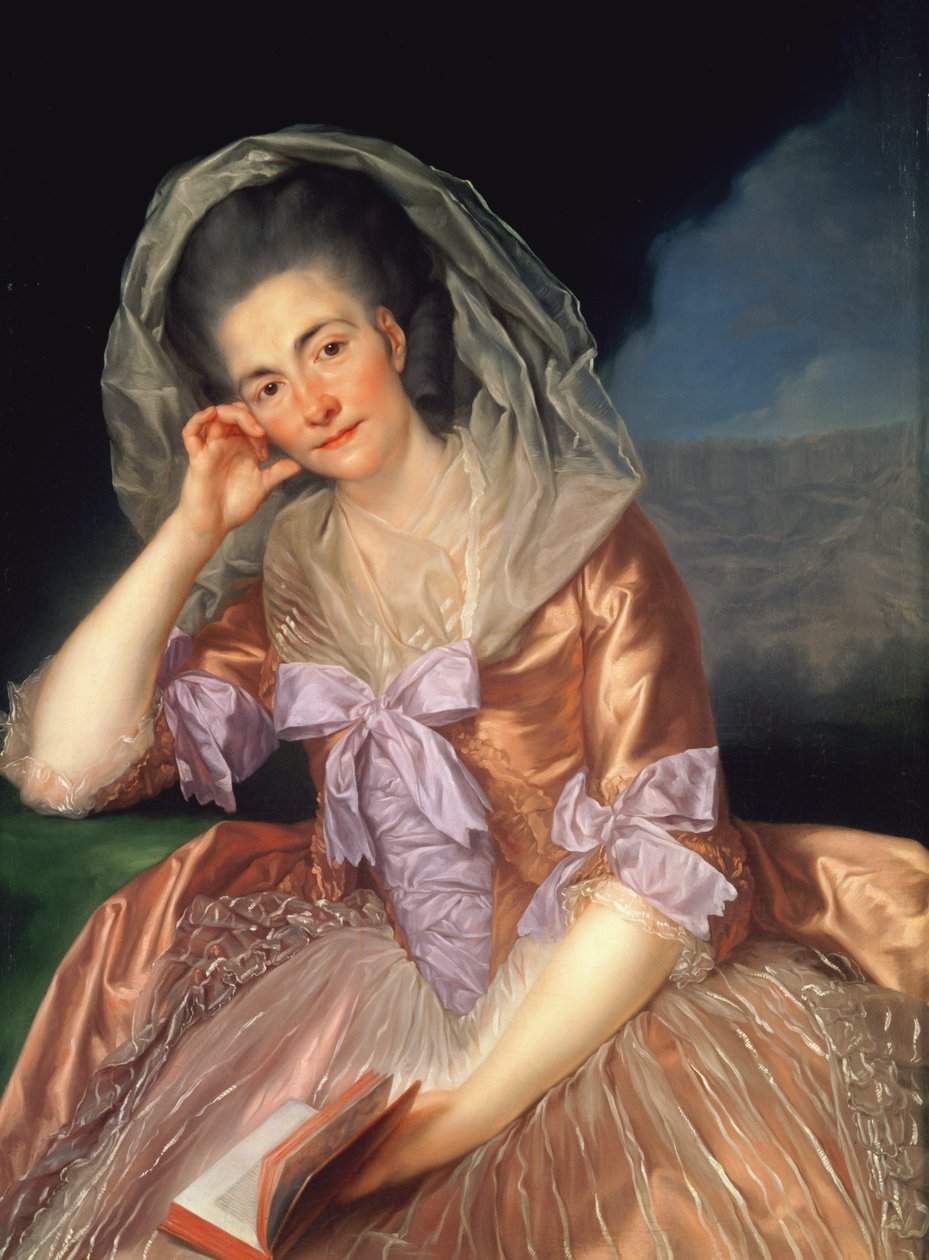 Portrait of Elizabeth Hervey by Anton von Maron