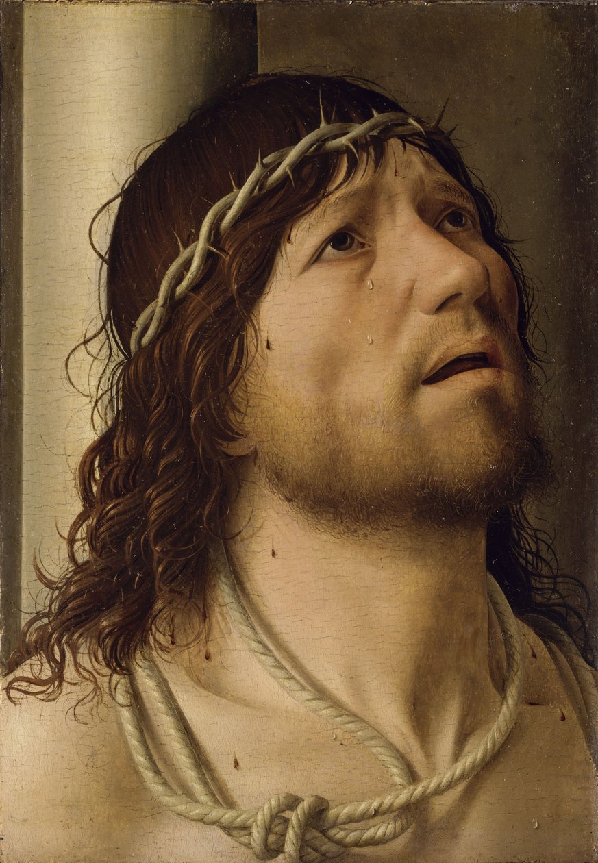 Christ at the Column by Antonello da Messina