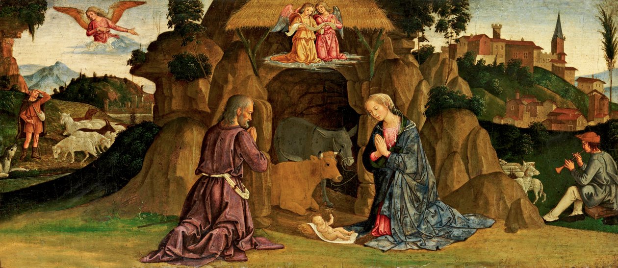 The Nativity by Antoniazzo Romano