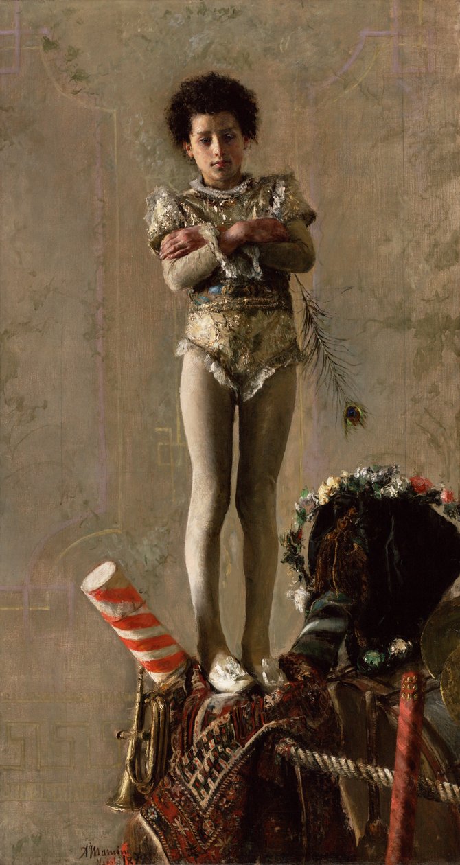 The Acrobat by Antonio Mancini
