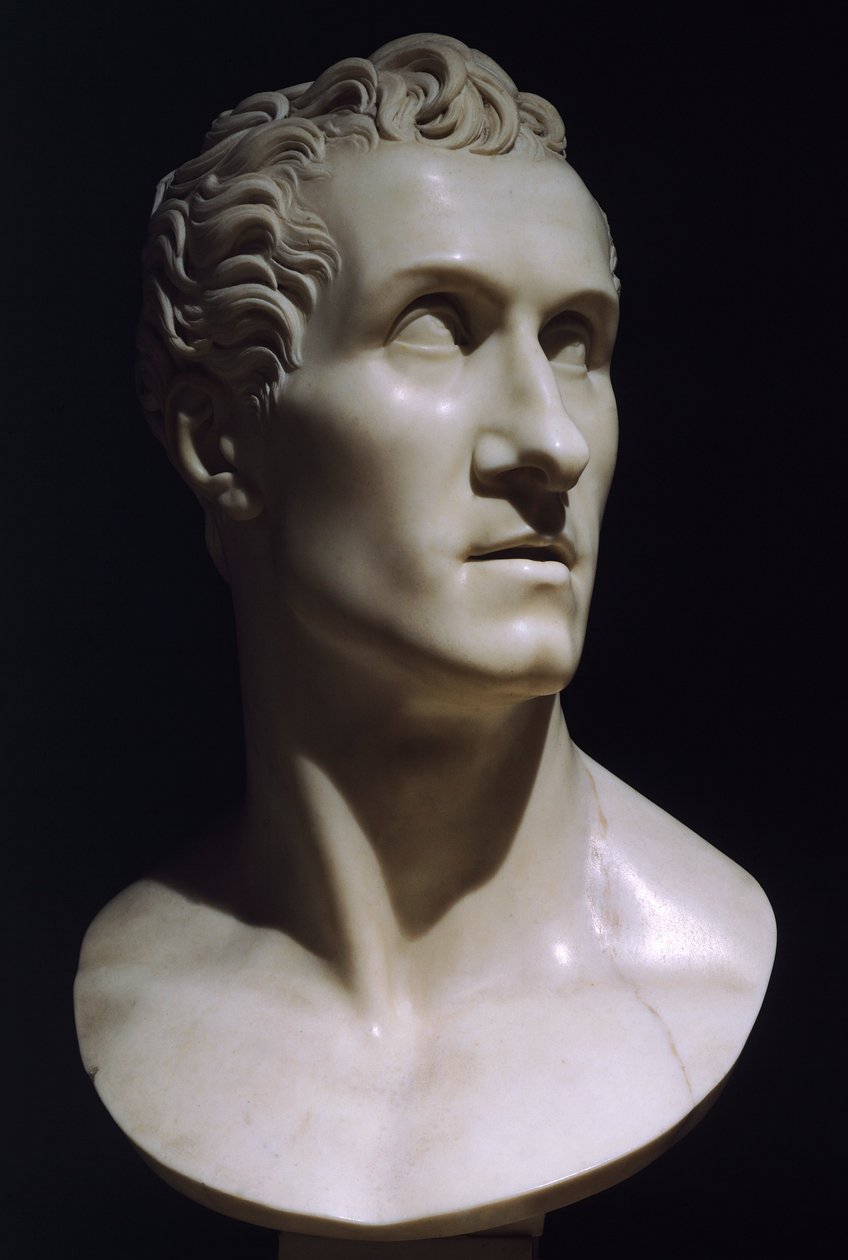 Self portrait by Antonio Canova by Antonio Canova