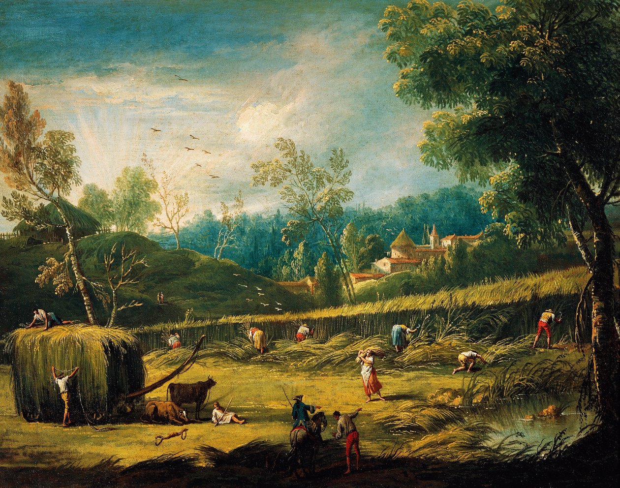 The summer by Antonio Diziani