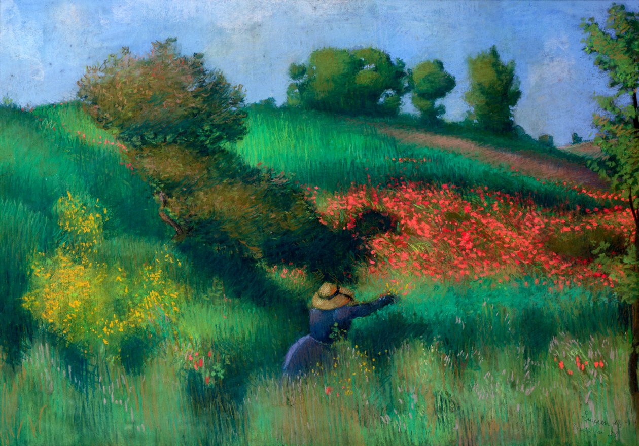 Flowering Landscape by Aristide Maillol