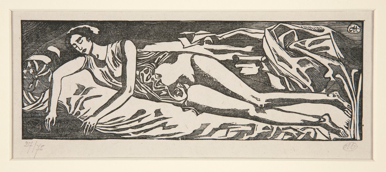 Reclining Woman by Aristide Maillol