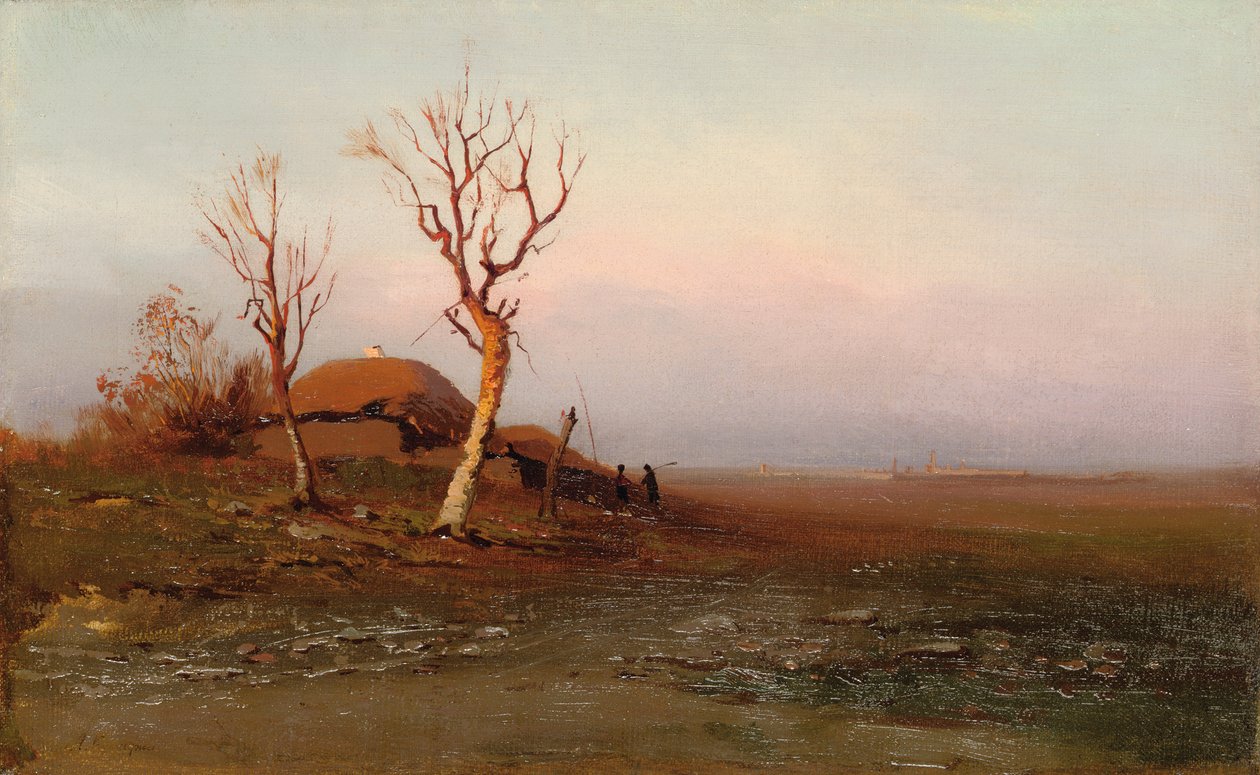 Early Evening by Arkip Ivanovic Kuindzi