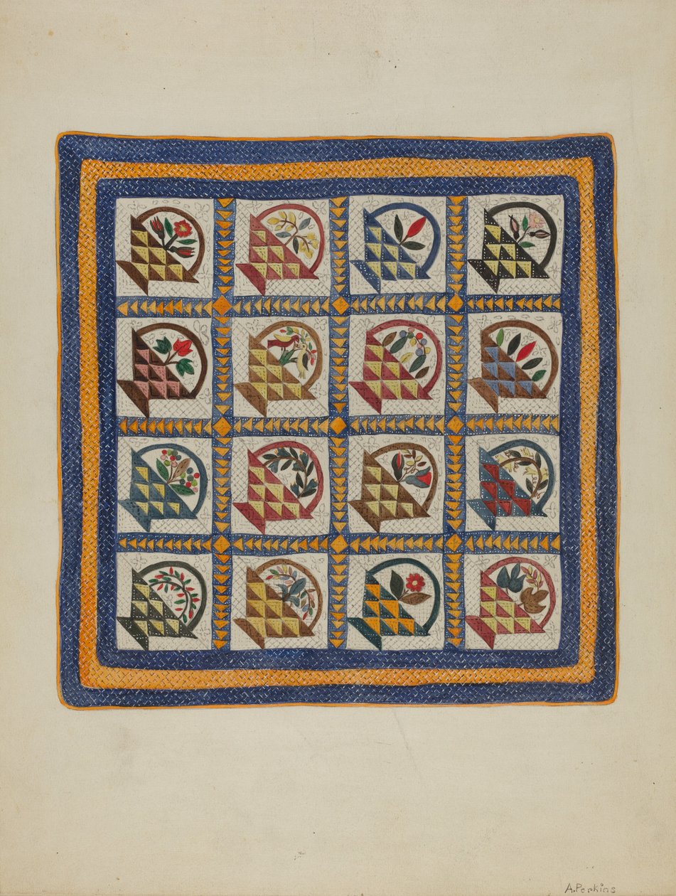 Coverlet by Arlene Perkins
