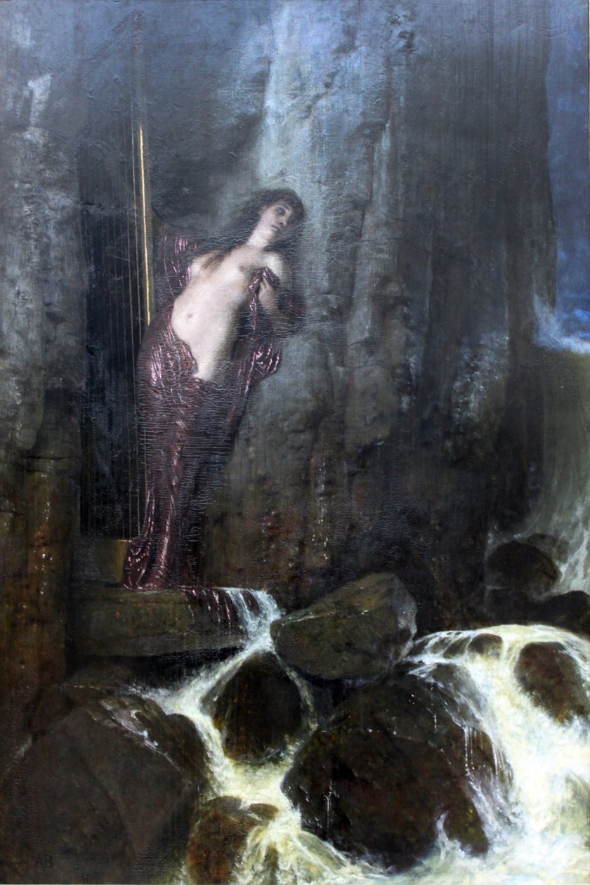 Ocean Breakers (The Sound) by Arnold Böcklin