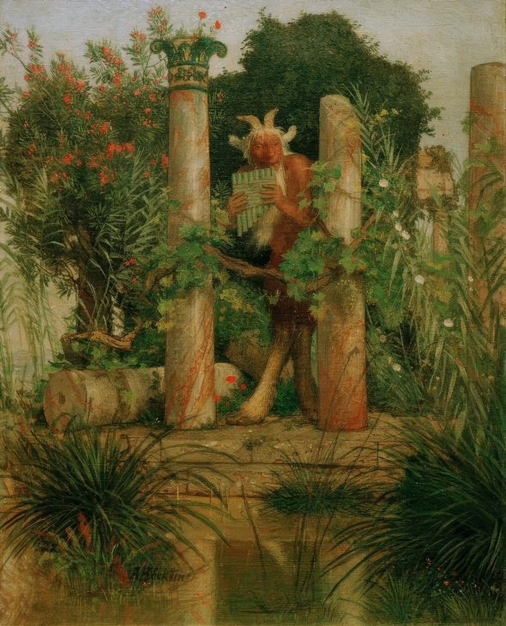 Idyll by Arnold Böcklin