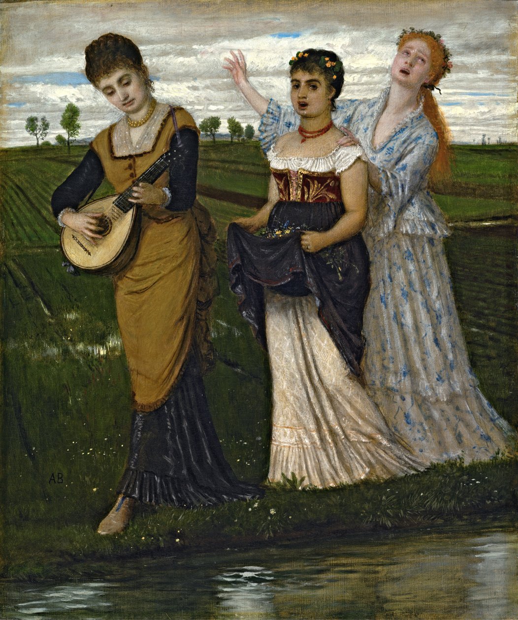 Spring (Songs of Spring) by Arnold Böcklin