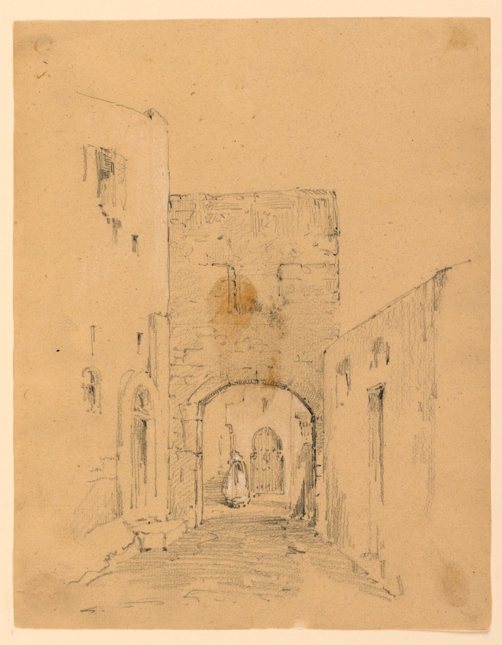 Street in Tangiers by Arnold William Brunner