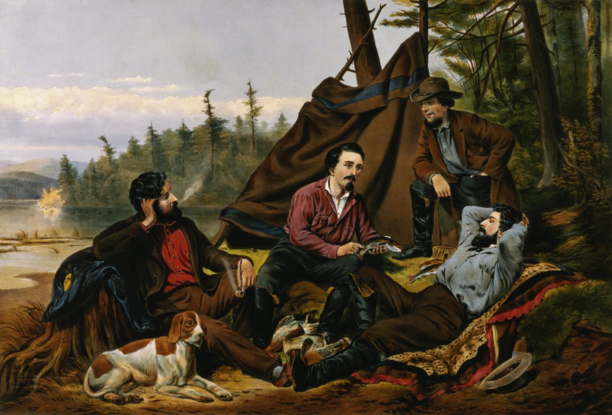 Camping in the Woods, 