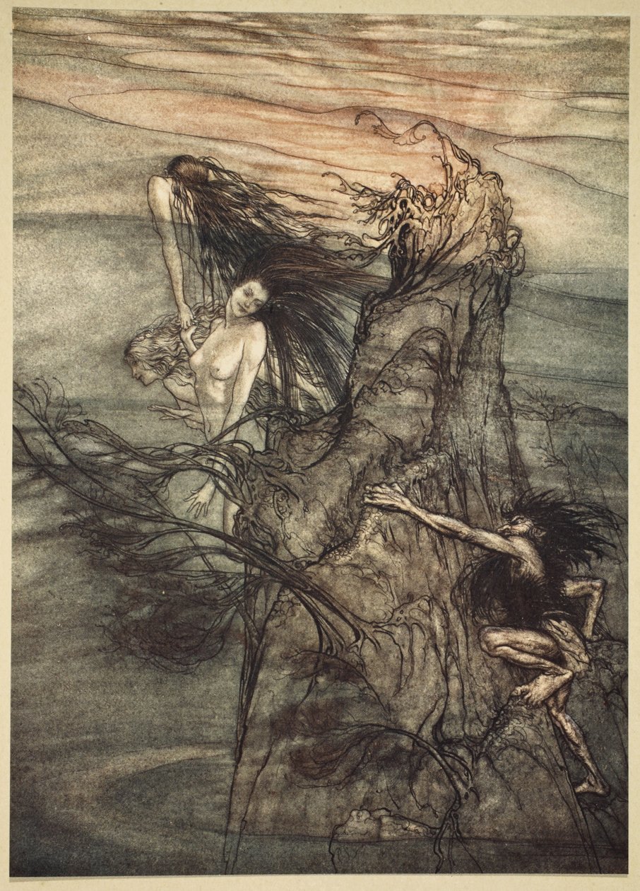 Mock away! Mock! The Nibelung makes for your toy!, illustration from 