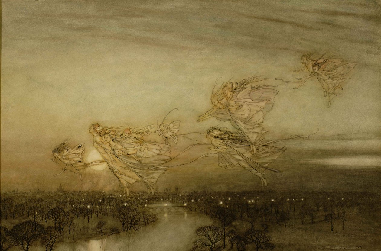 Twilight Dreams by Arthur Rackham