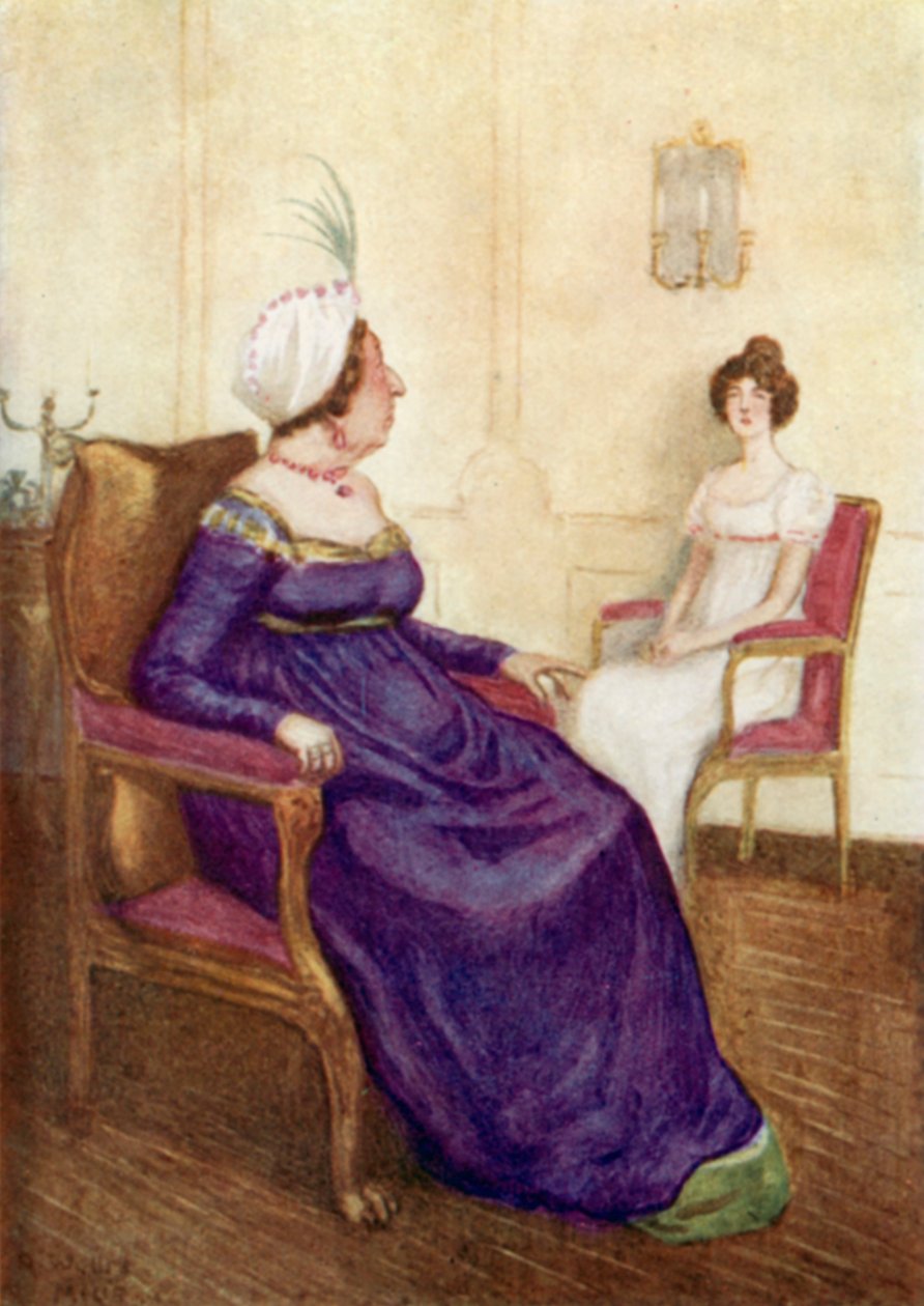 Illustration for Pride and Prejudice by Arthur Wallis Mills