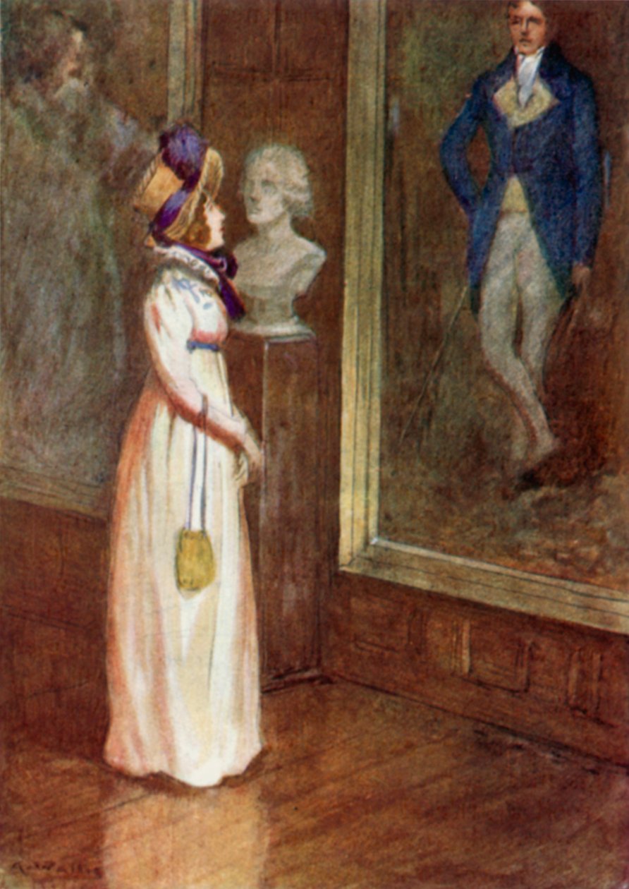 Illustration for Pride and Prejudice by Arthur Wallis Mills