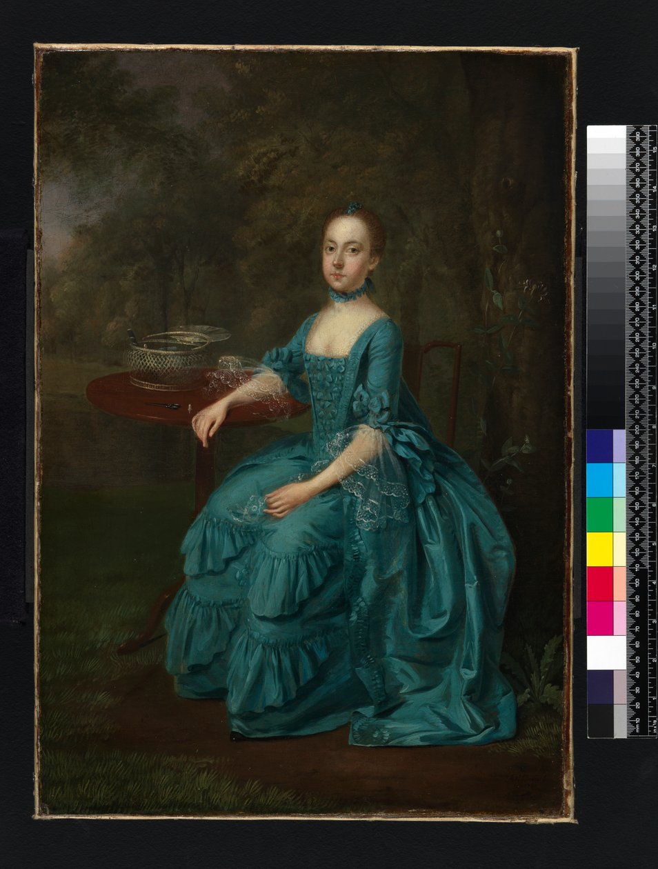 Lady Milner by Arthur Devis