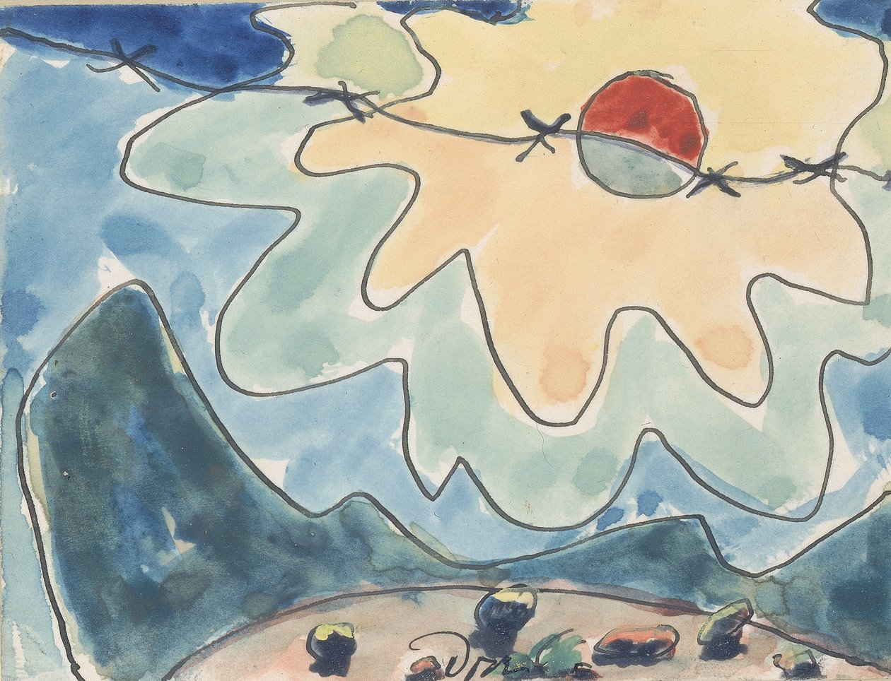 Sun by Arthur Dove