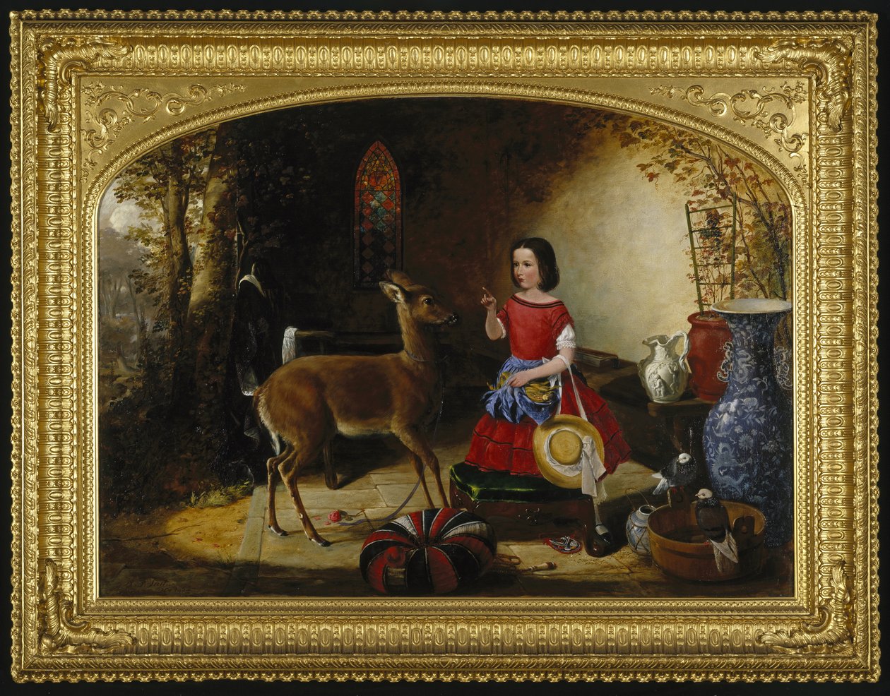 The Reprimand by Arthur Fitzwilliam Tait